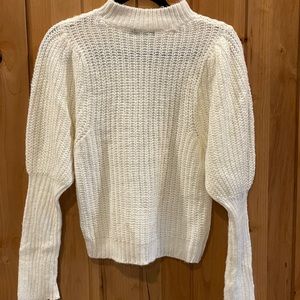 Nasty Gal puffy sleeve sweater size M
